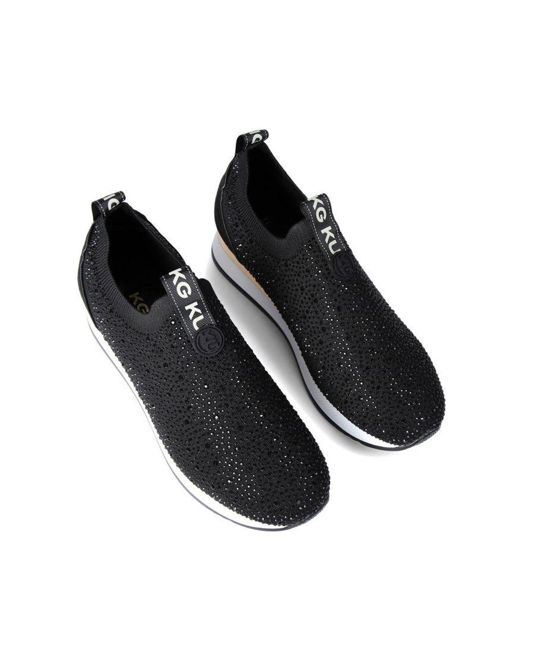 KG by Kurt Geiger Black Lara2 Sneakers
