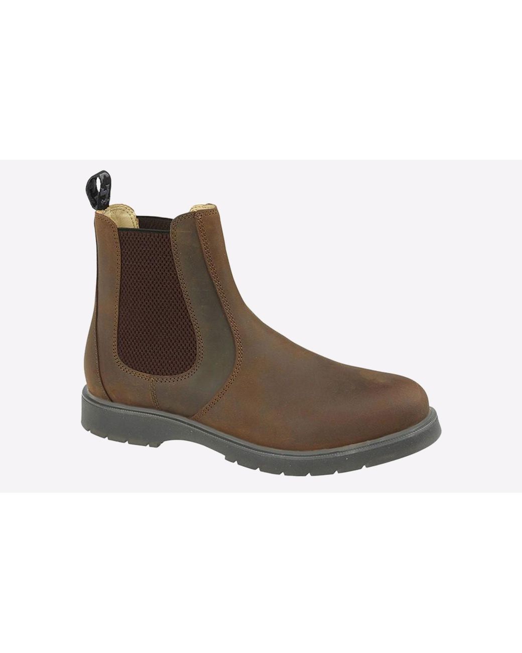 Grafters Brown Weston Chelsea Boots for men