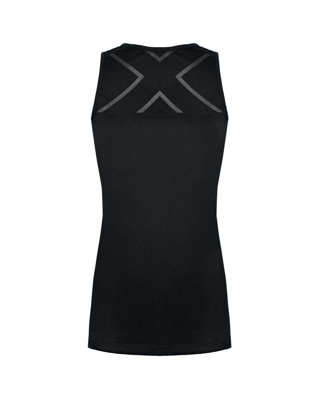 2xu Black Bsr Active Singlet Top