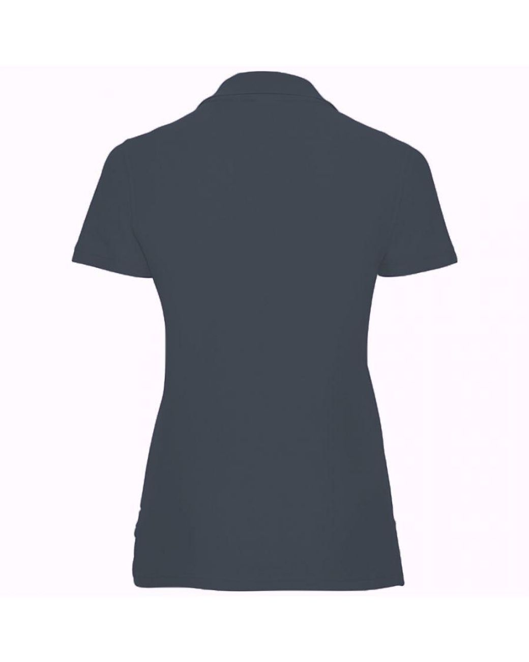 Russell Blue Europe /Ladies Ultimate Classic Cotton Short Sleeve Polo Shirt (French)
