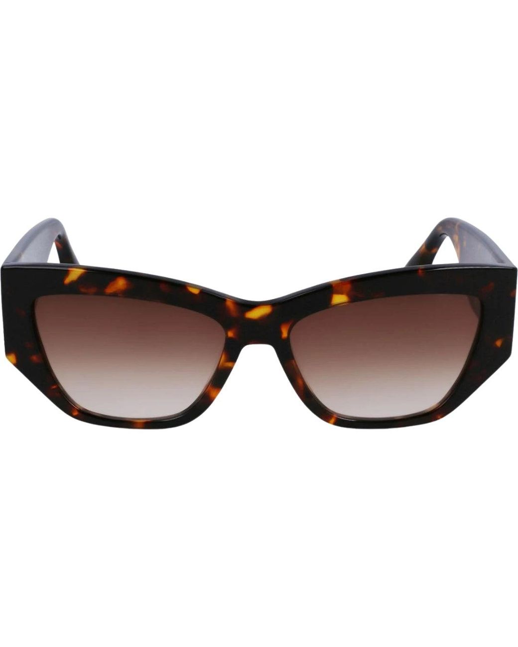 Victoria Beckham Brown Havana Sunglasses