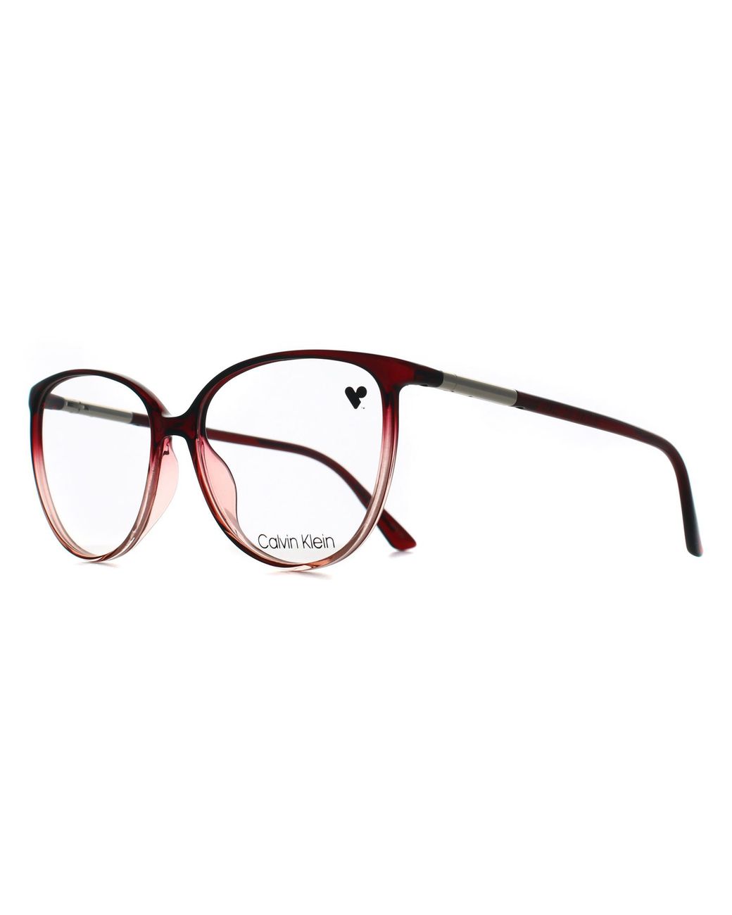 Calvin Klein Brown Cats Eye Burgundy Ck21521N