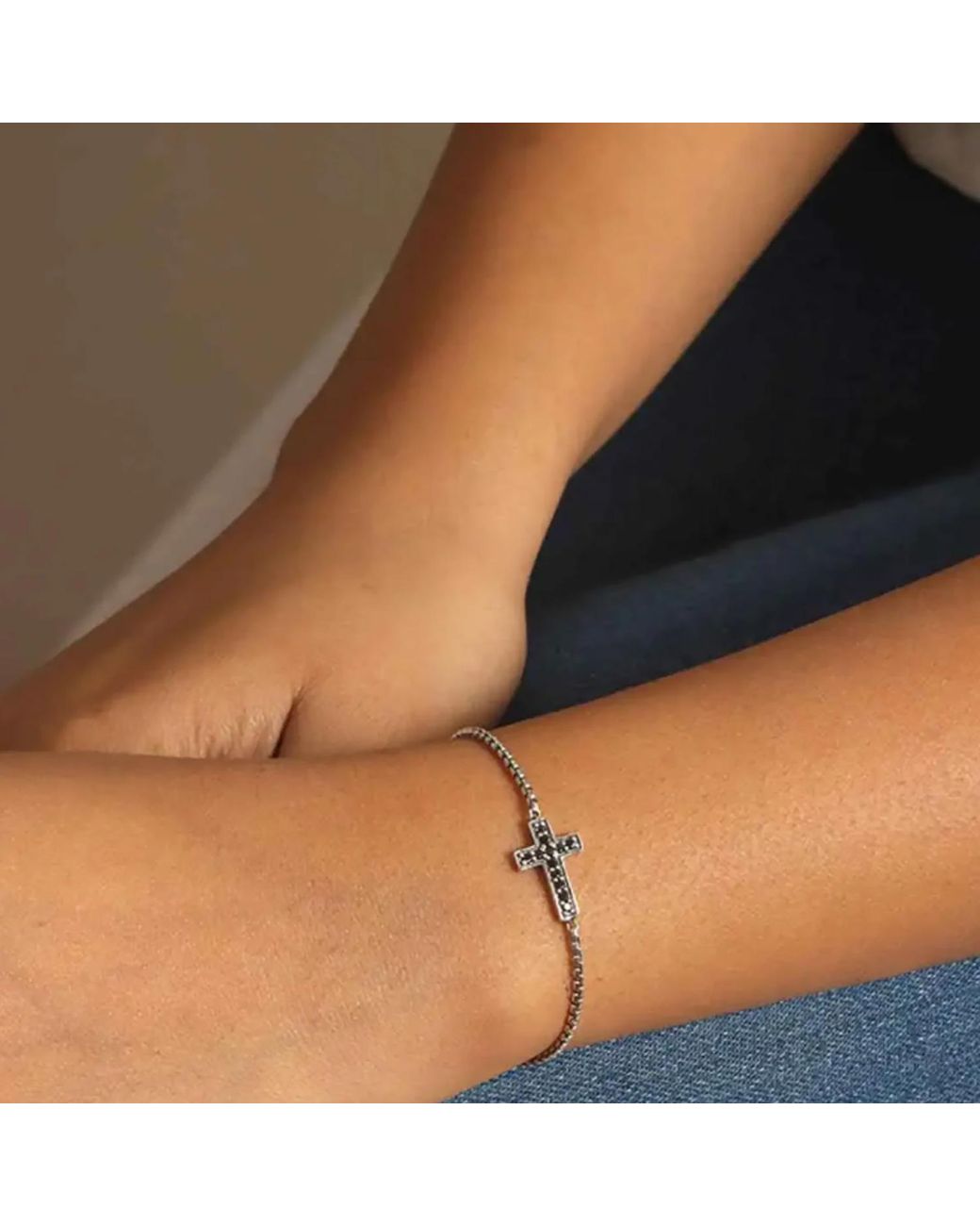 Bibei Metallic Venetian Cross Bracelet Soul”