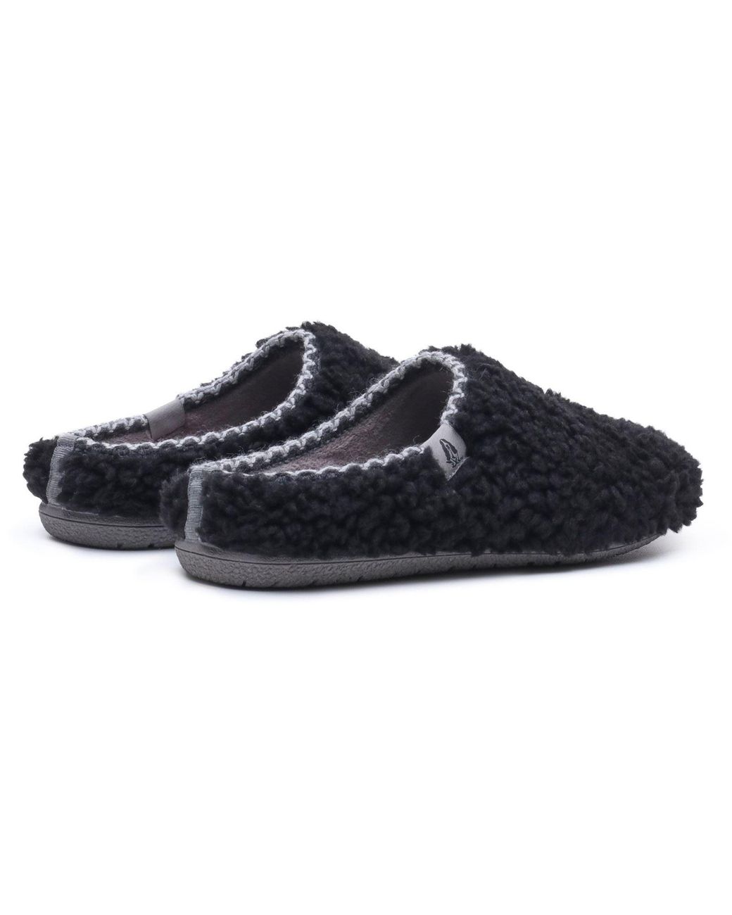 Hush Puppies Blue Good Textile Slippers