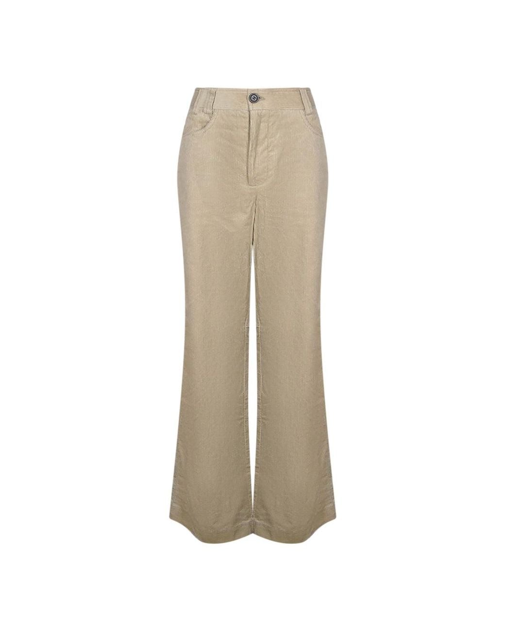 Parajumpers Natural Lorenza Sun Kissed Cord Trousers Cotton