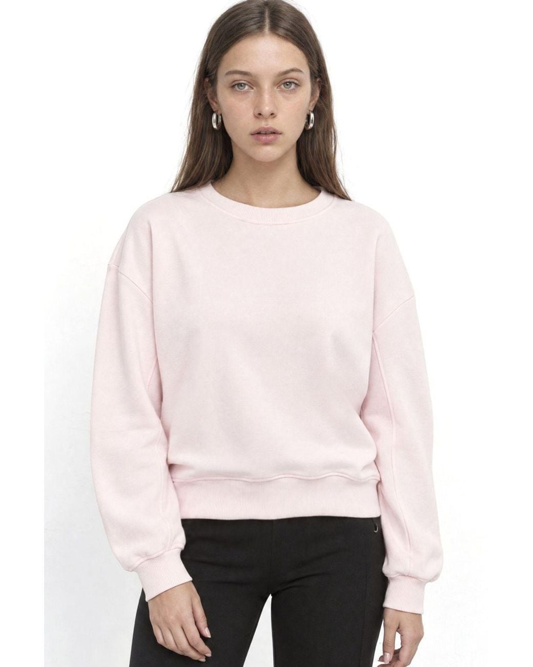 Busem Sweatshirt in het White