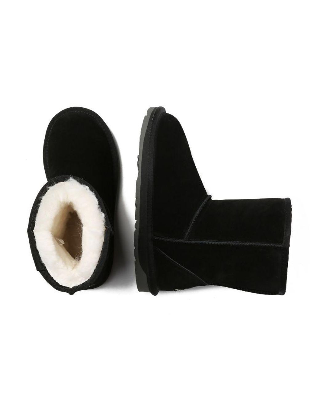 EVER AU Black Kookaburra Short Classic Boots for men