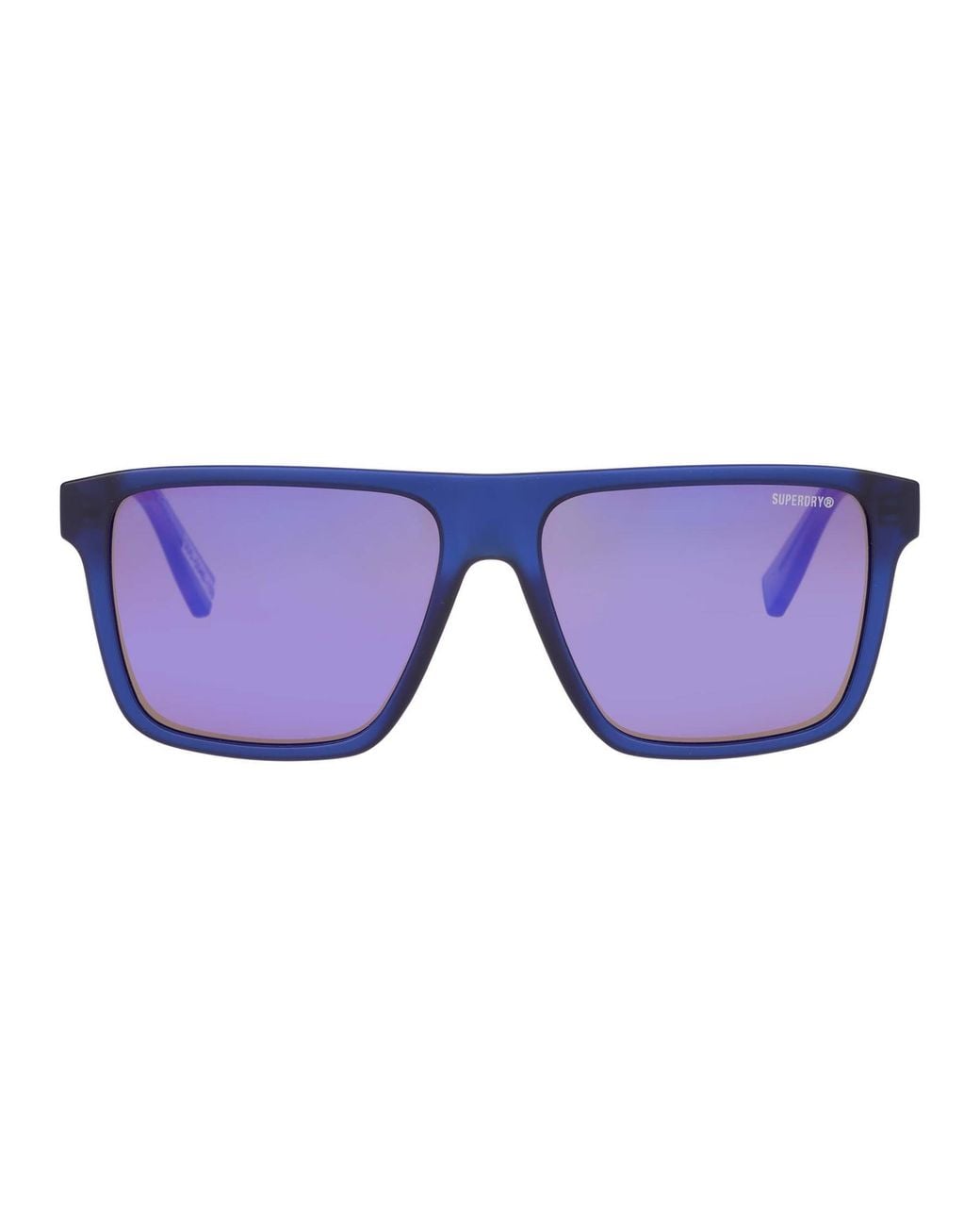 Superdry Purple Rectangle Matte Crystal Cobalt Sds-5046 for men