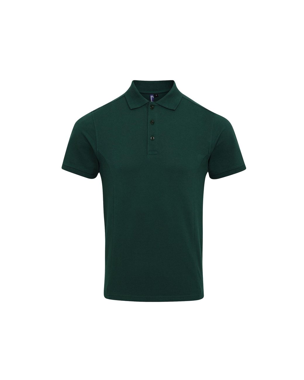PREMIER Green Coolchecker Plus Pique Polo With Coolplus (Bottle) for men