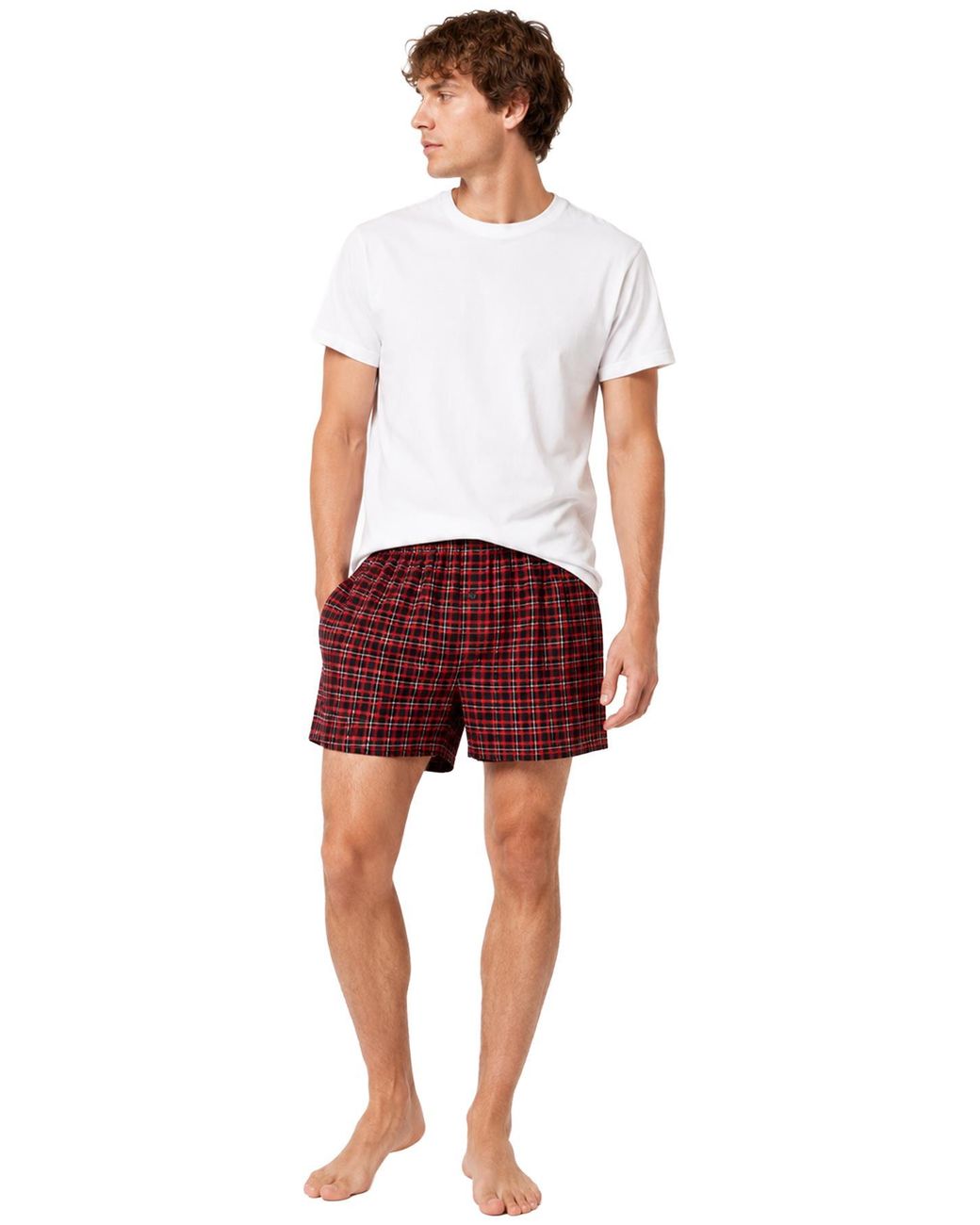 Kruze By Enzo Multicolor 6 Pack Woven Boxers Assorted for men