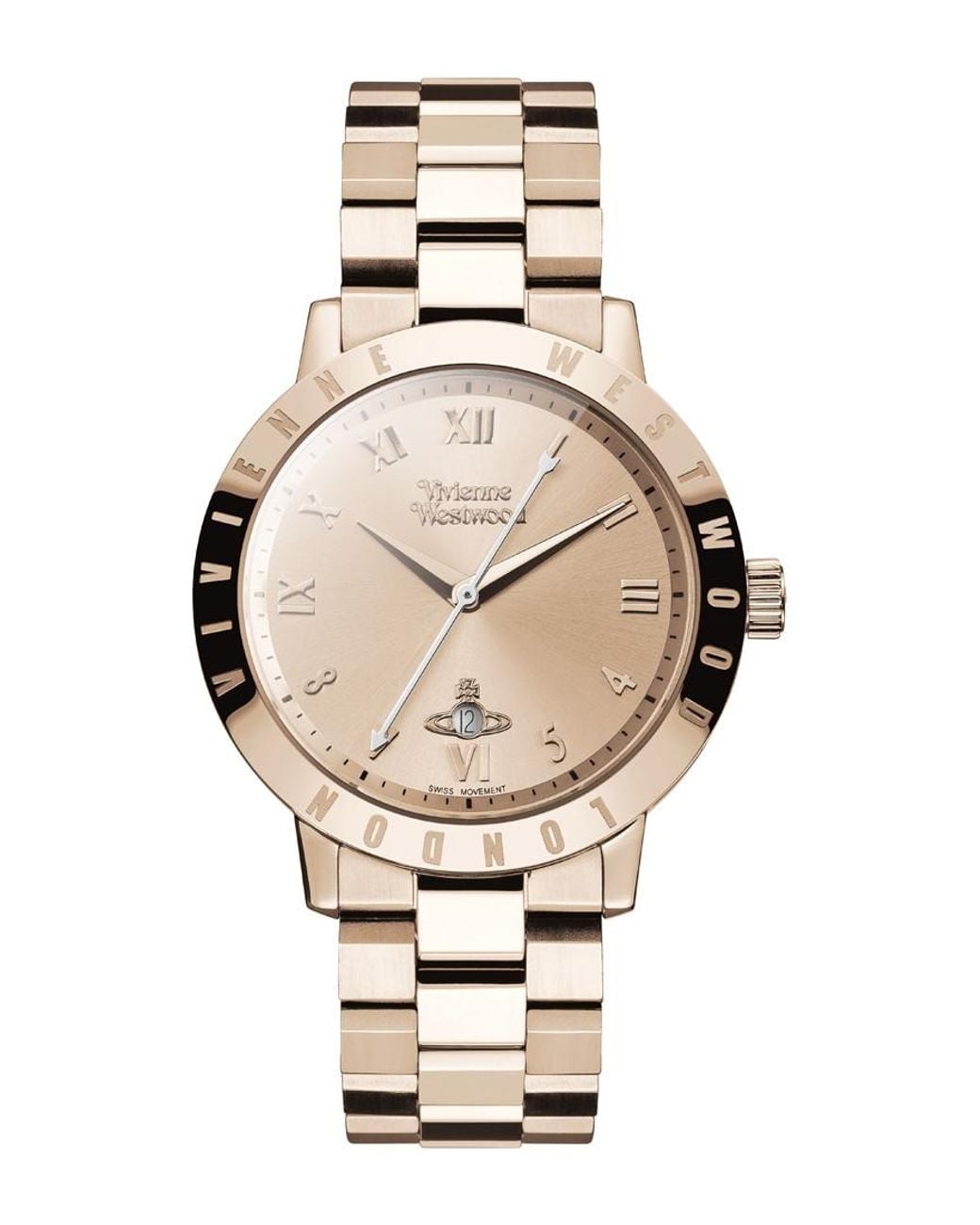 Vivienne Westwood Metallic Vv152Rsrs Ladies Bloomsbury Watch