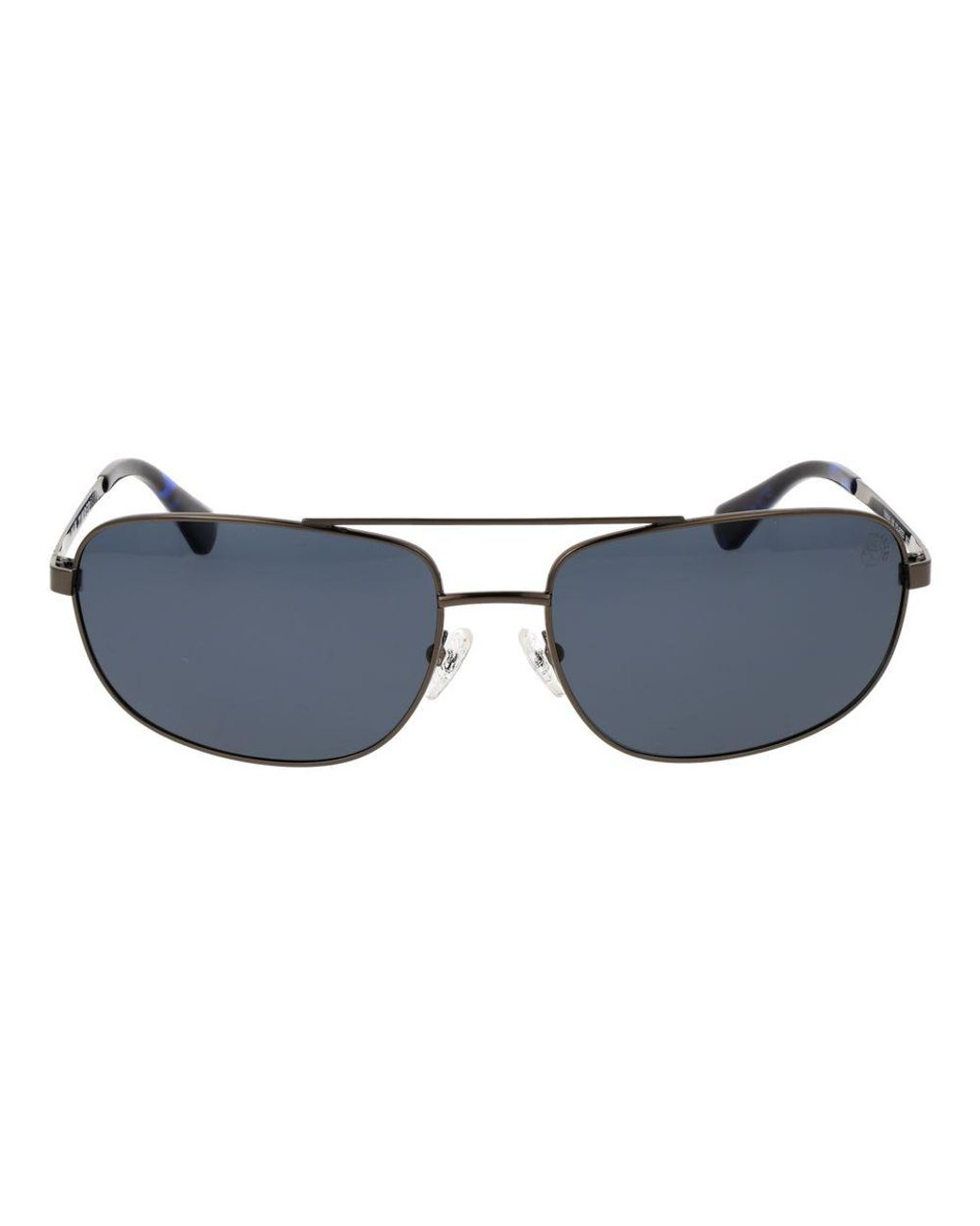 Timberland Blue Metal Sunglasses for men