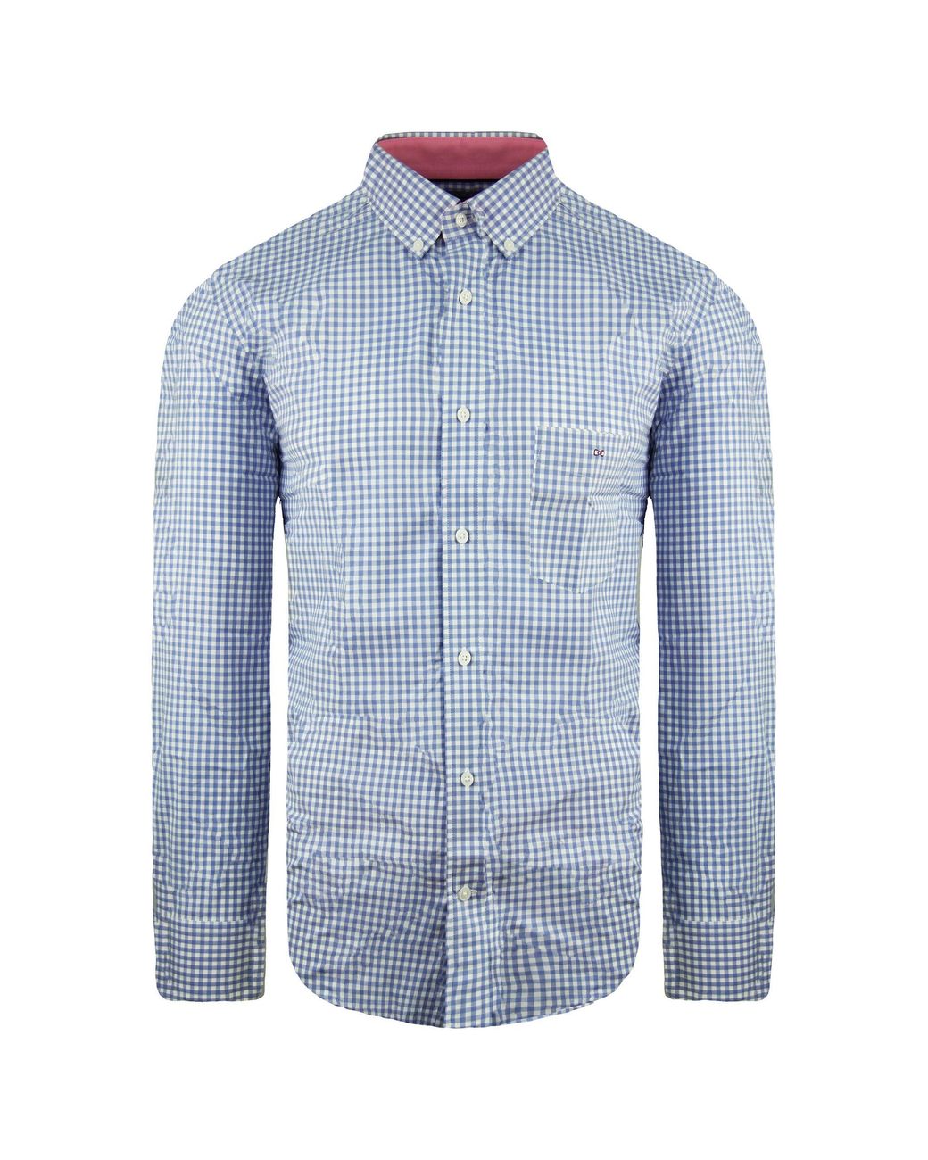 Eden Park Blue Regular Oxford Shirt for men