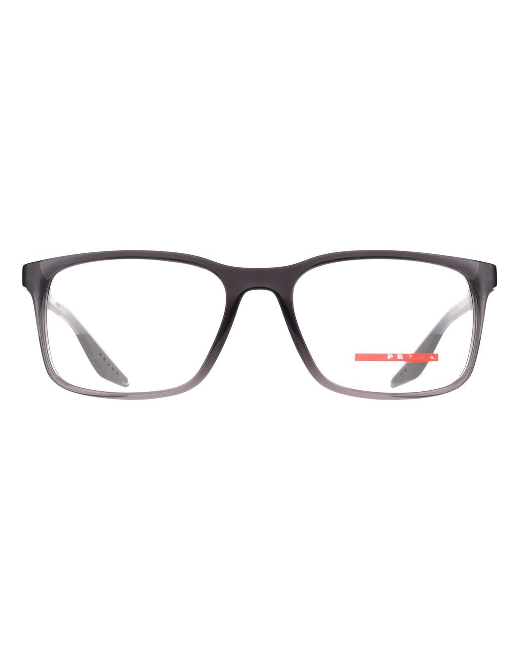 Prada Sport Brown Rectangular Crystal Ps08Rv for men