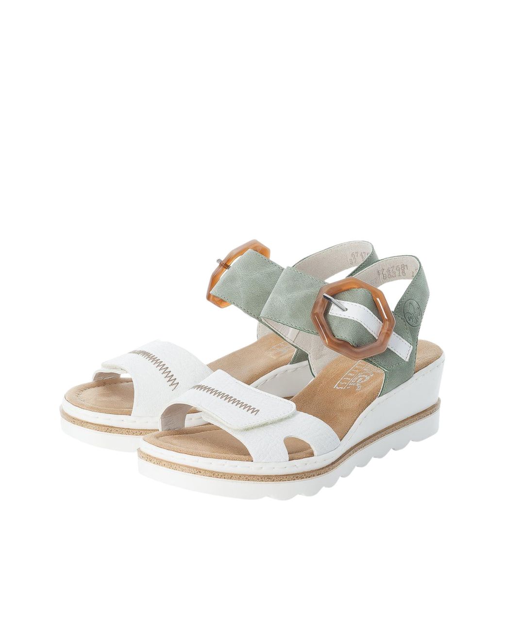 Rieker Metallic 67476-81 Sandals