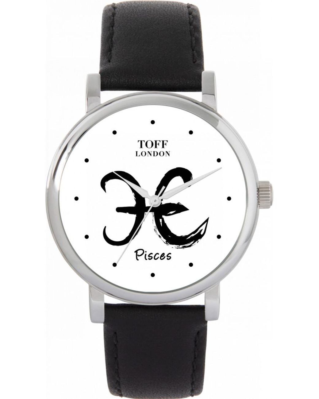 Toff London Black Tlws-35843 Ladies Pisces Watch