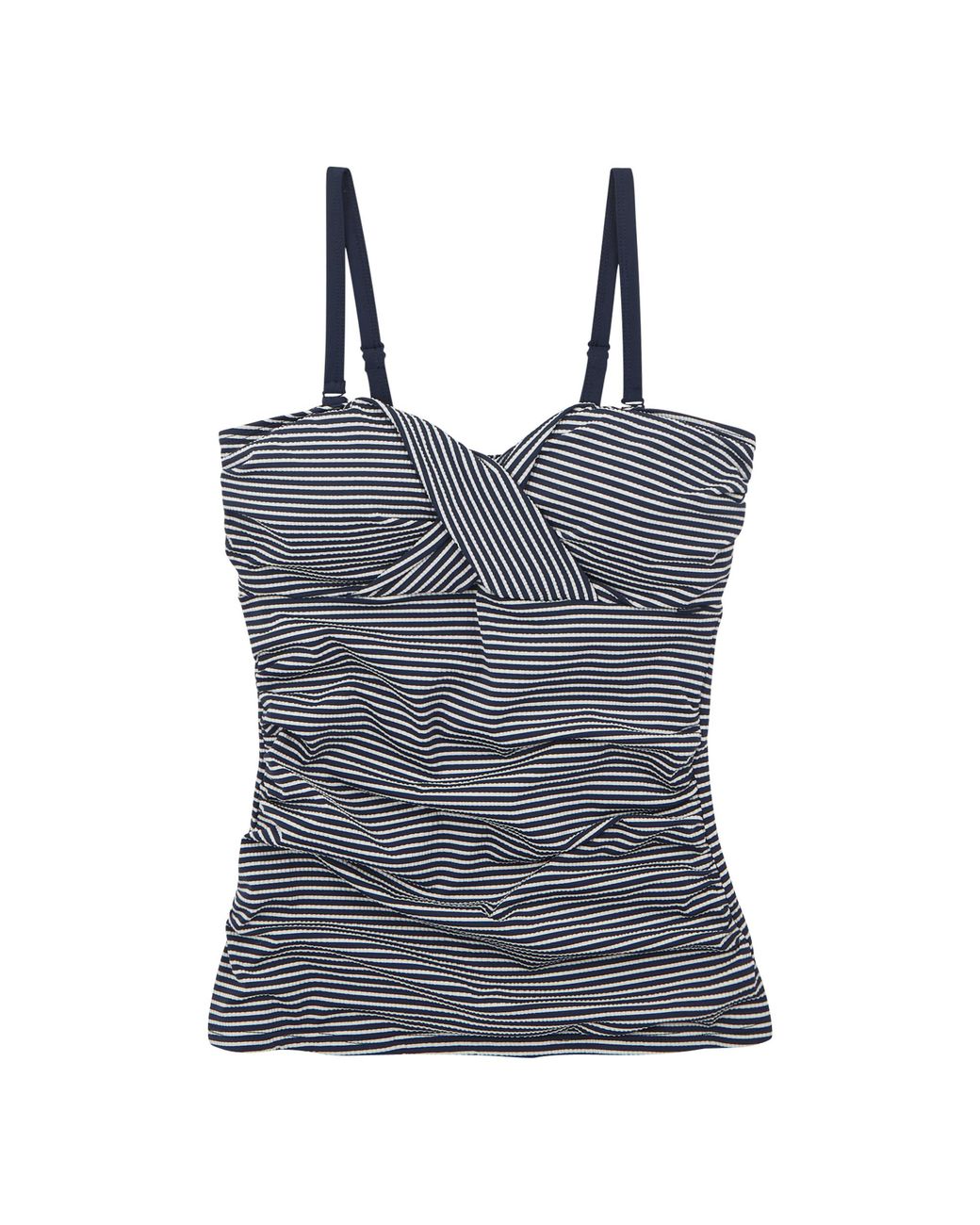 Regatta Blue Ladies Aceana Iii Seeksucker Tankini Top