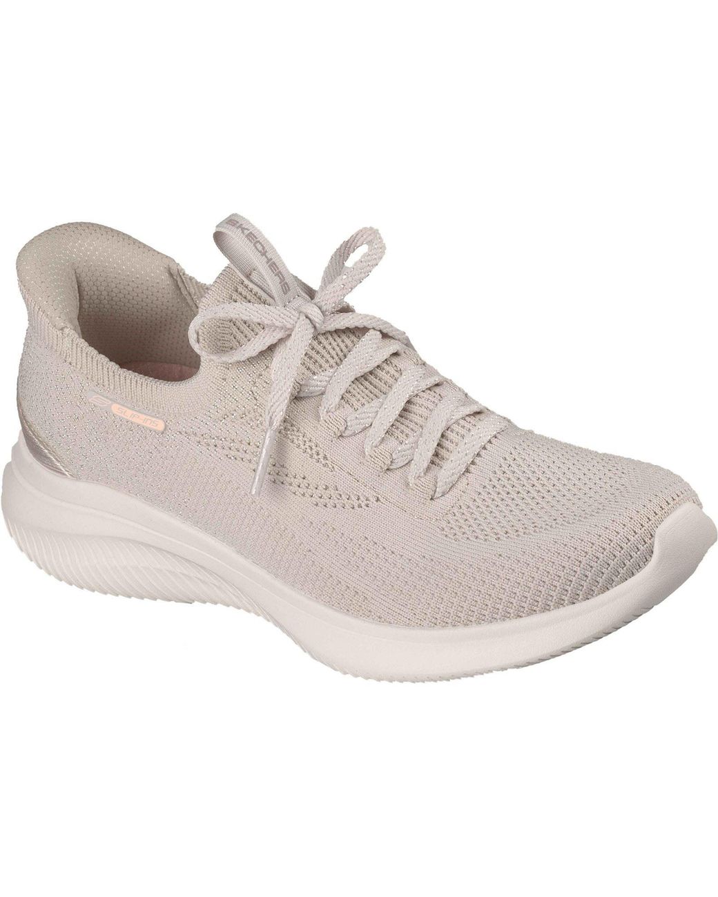 Skechers Gray Sport S Ultra Stretch Knit Slip-in Sneakers