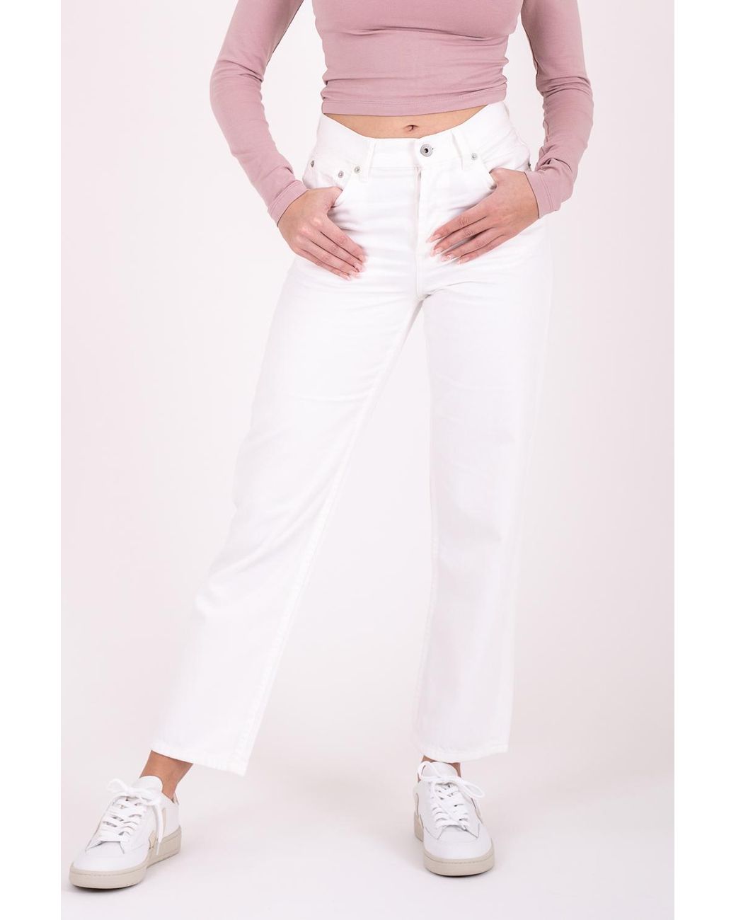 Monkee Genes Pink Organic Straight Leg Denim Jeans