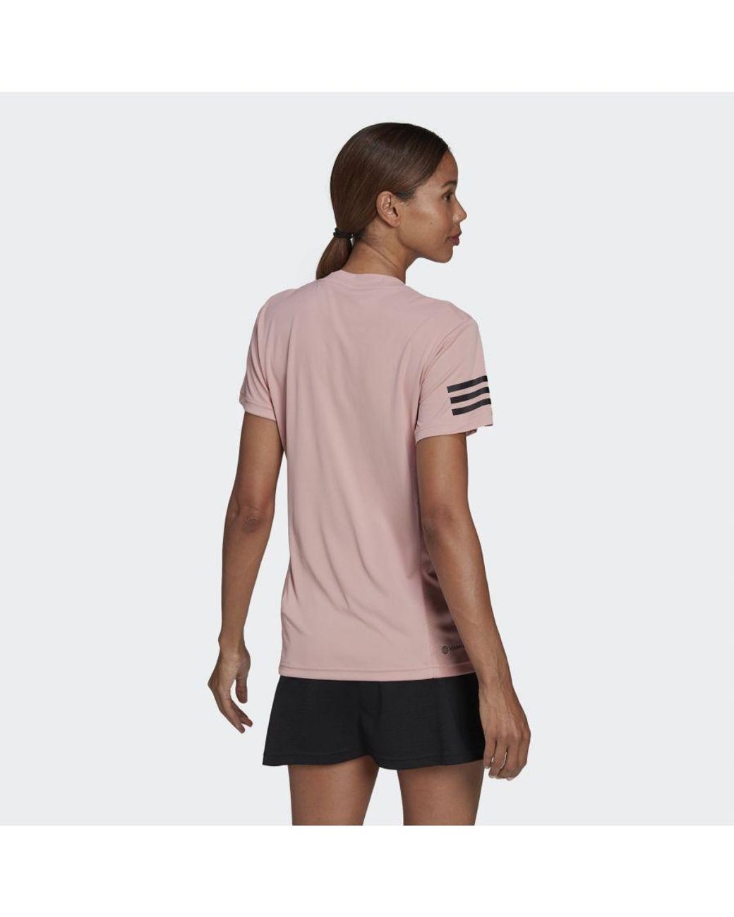 Adidas Originals Pink Club Tennis Tee
