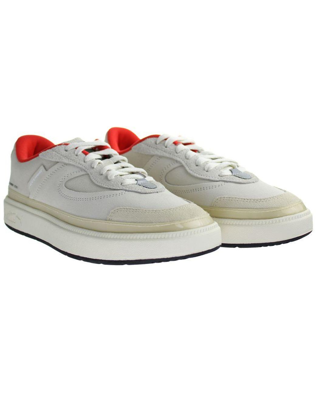 PUMA White Oslo Pro Attempt Off Trainers Leather for men