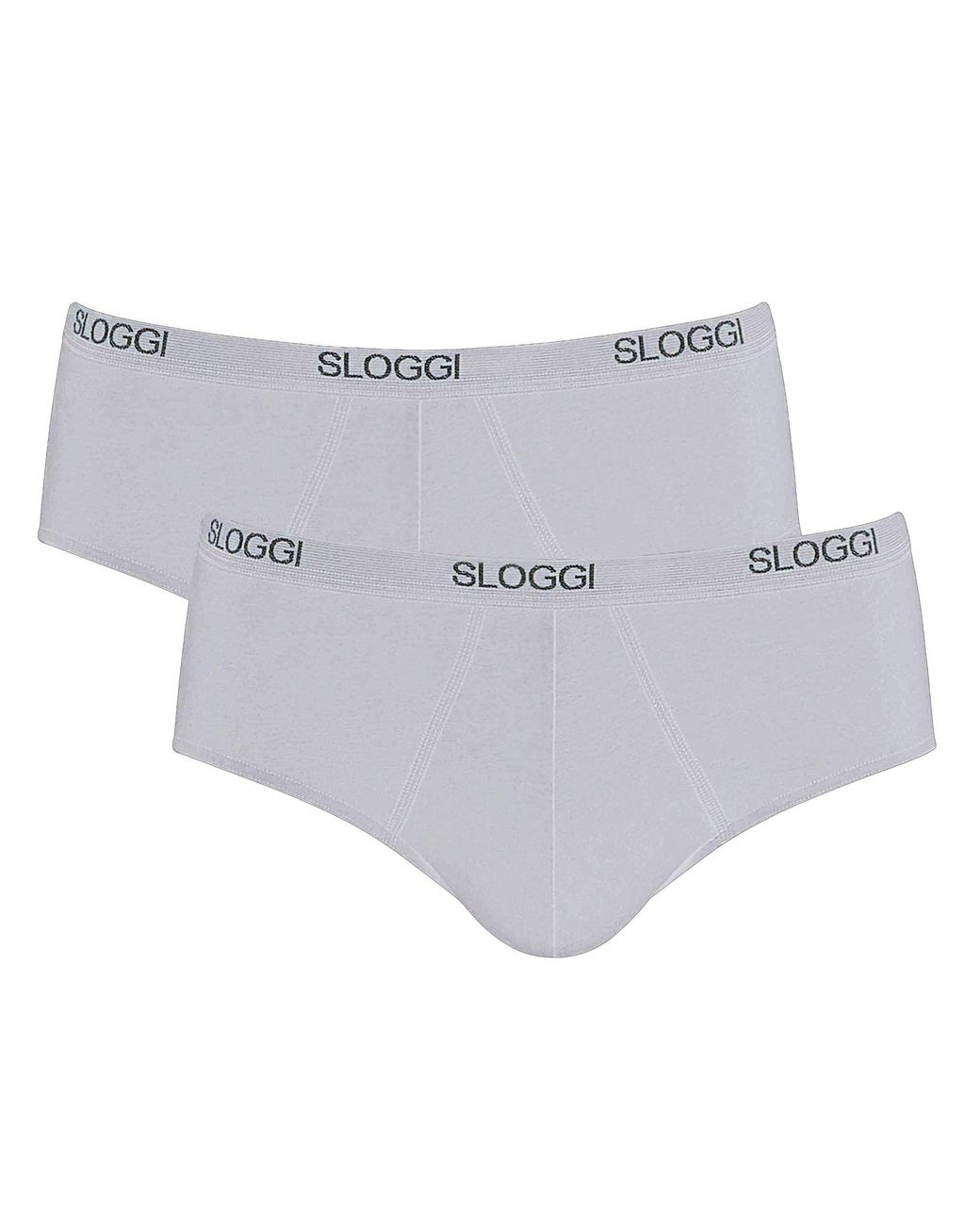 Sloggi White Basic Midi Brief for men