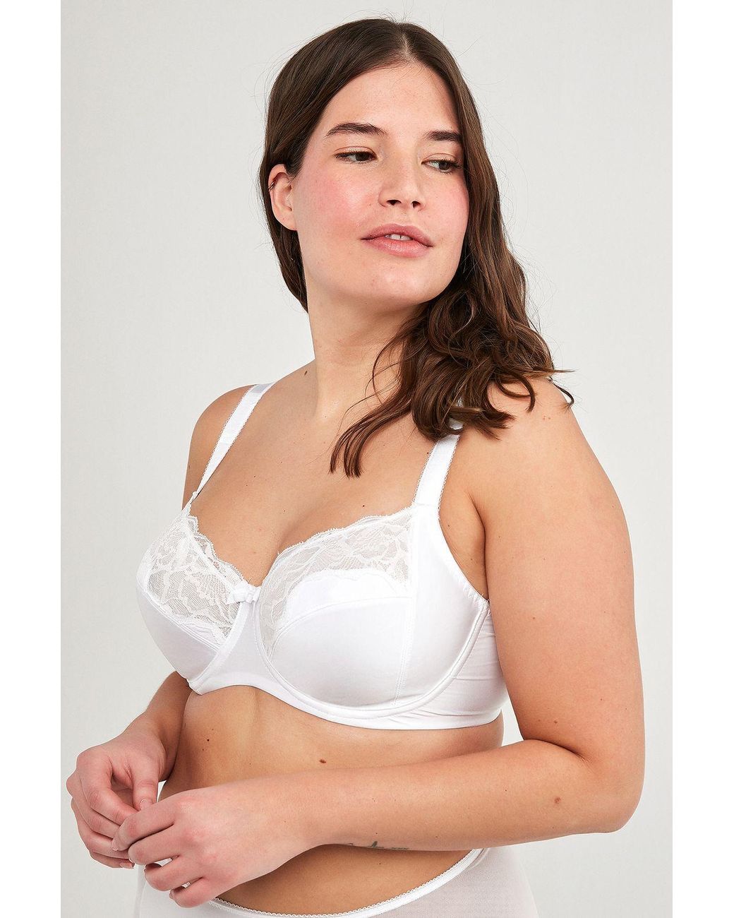 Penti White Solid Underwired Bra