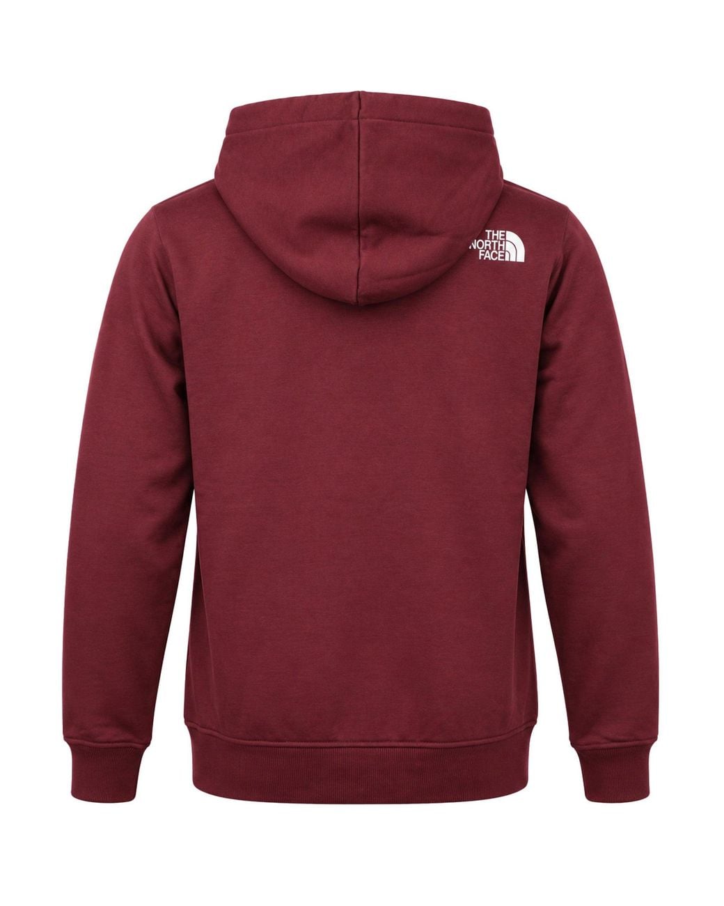 The North Face Red Drew Peak Hoodie Cotton for men