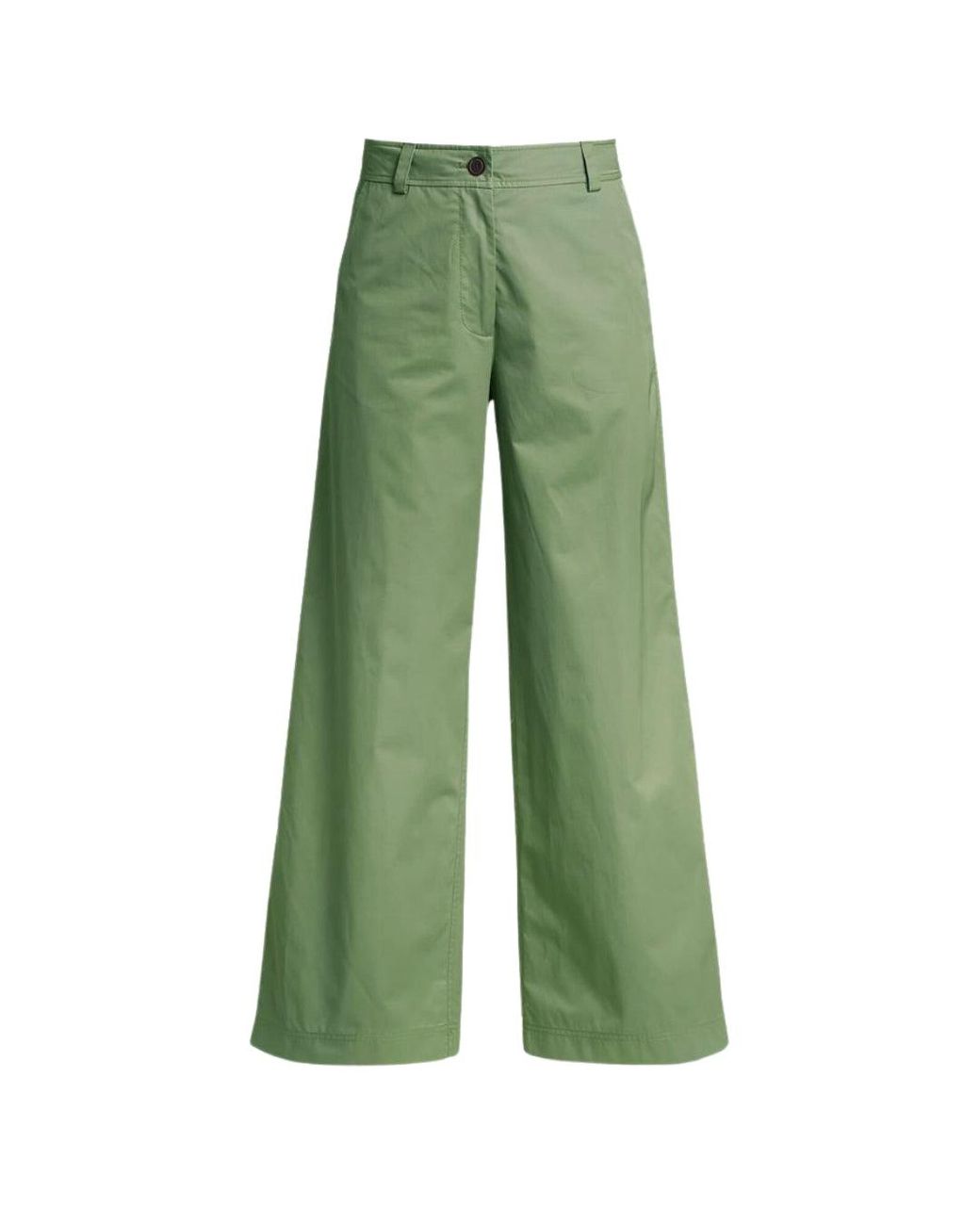 Parajumpers Green Amazonas Wide Flared Trousers