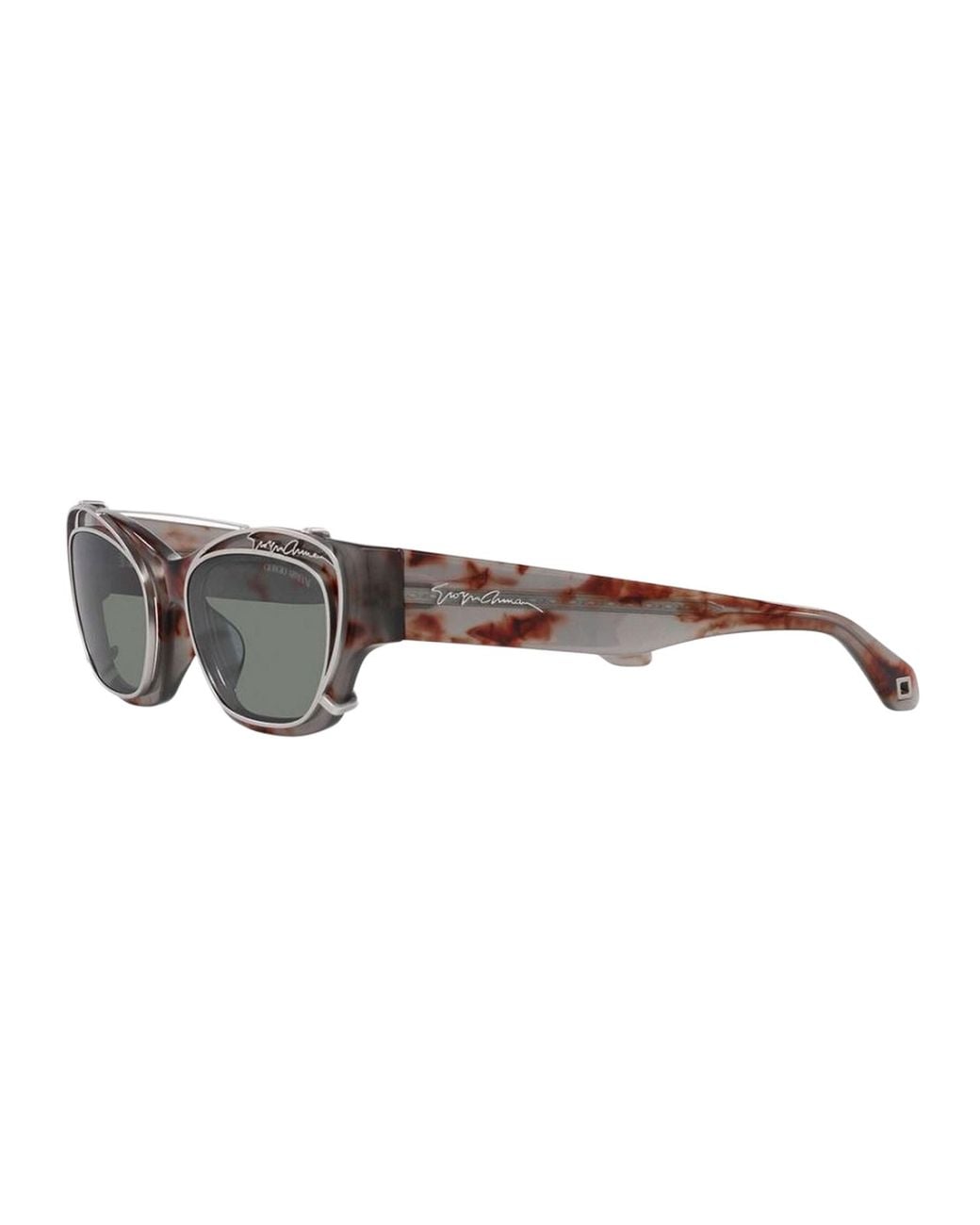 Giorgio Armani Brown Sunglasses 52/22/145 Mm Acetate