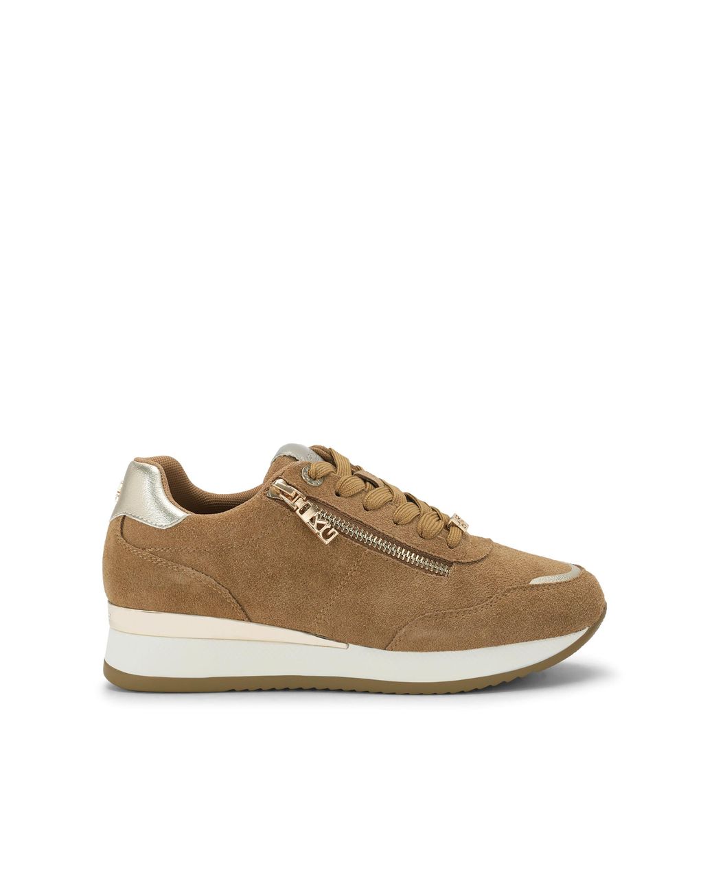 KG by Kurt Geiger Brown Suede Lina2 Sneakers