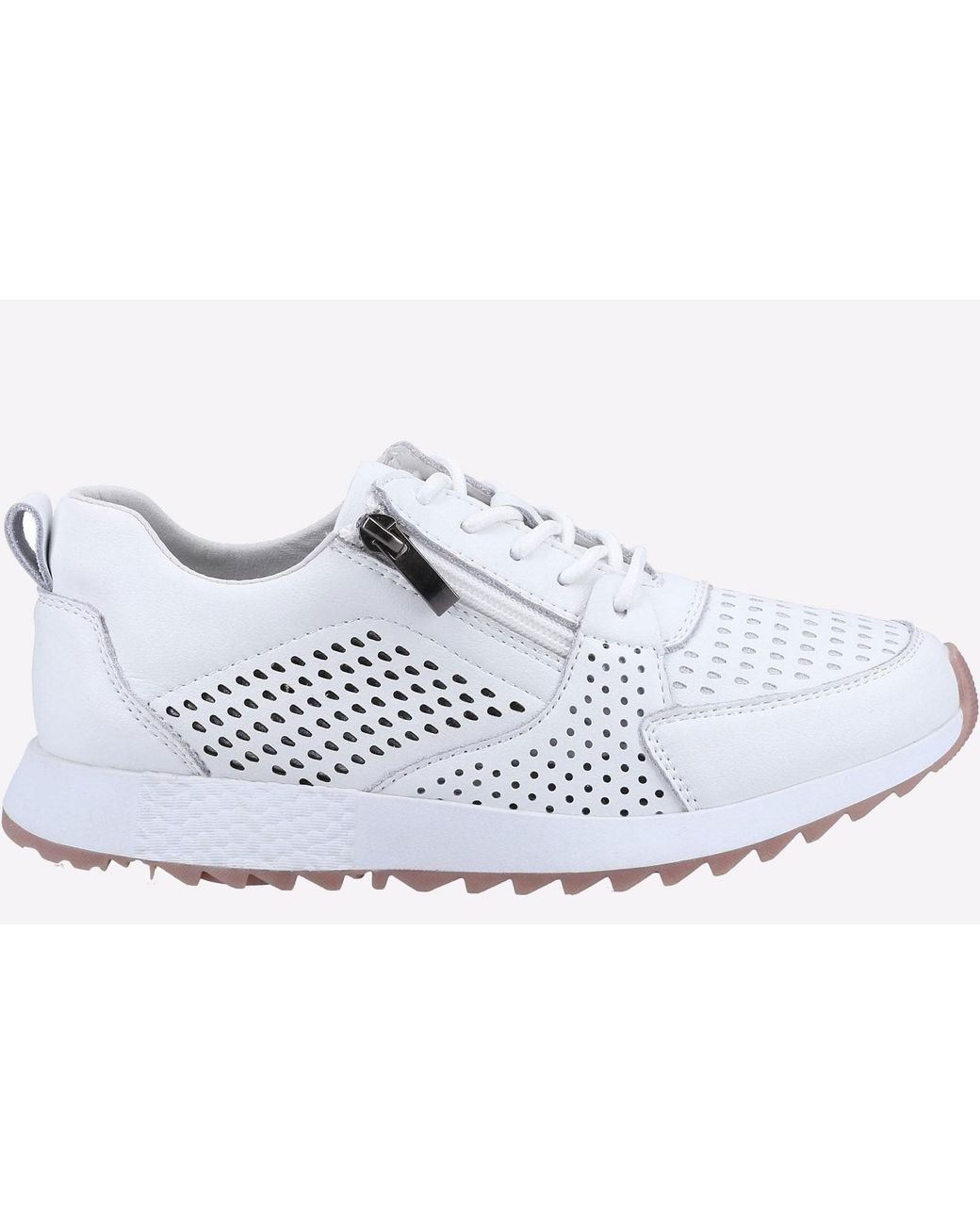 Fleet Foster White June Memory Foam Shoes