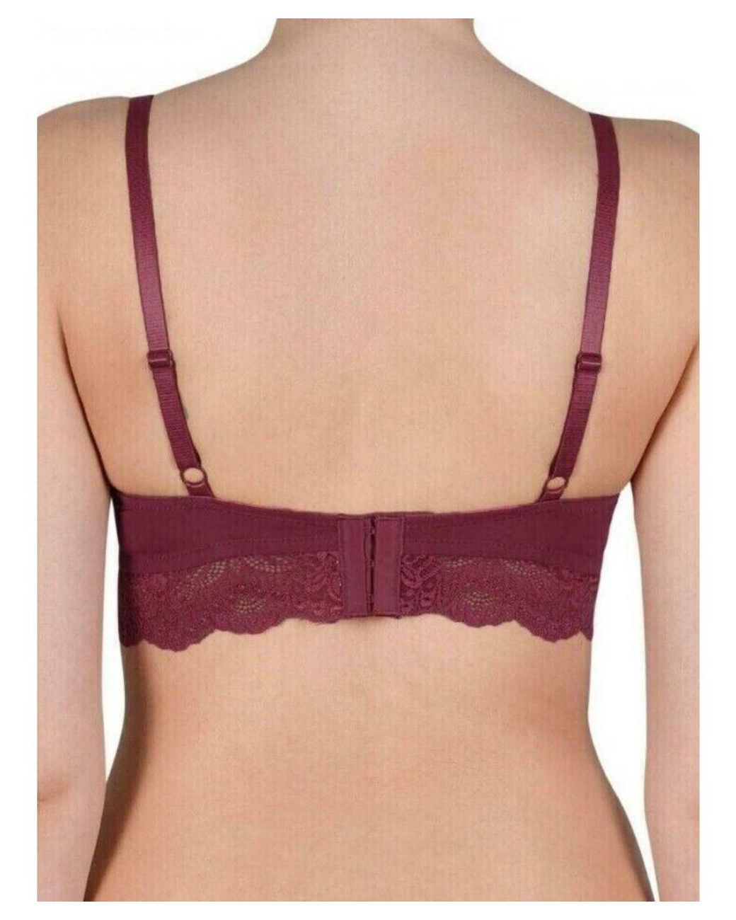 Cybèle Red Full Cup Moulded Bra Raspberry
