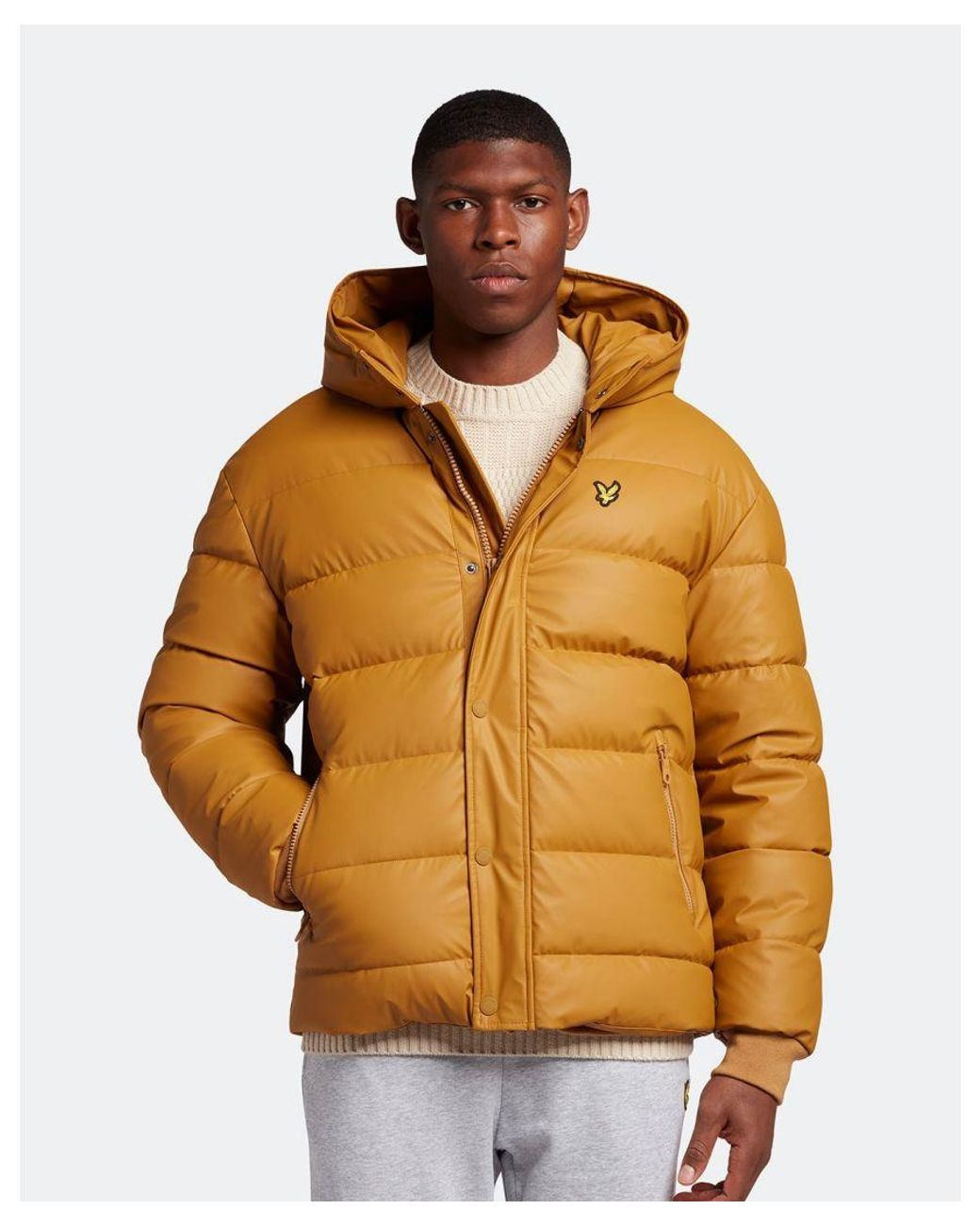 Orange lyle hot sale and scott jacket
