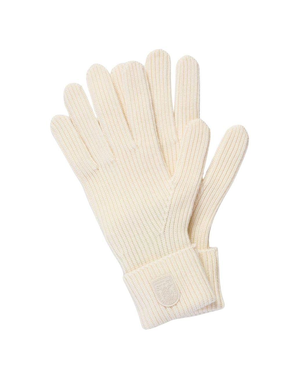 Parajumpers White Plain Gloves Purity
