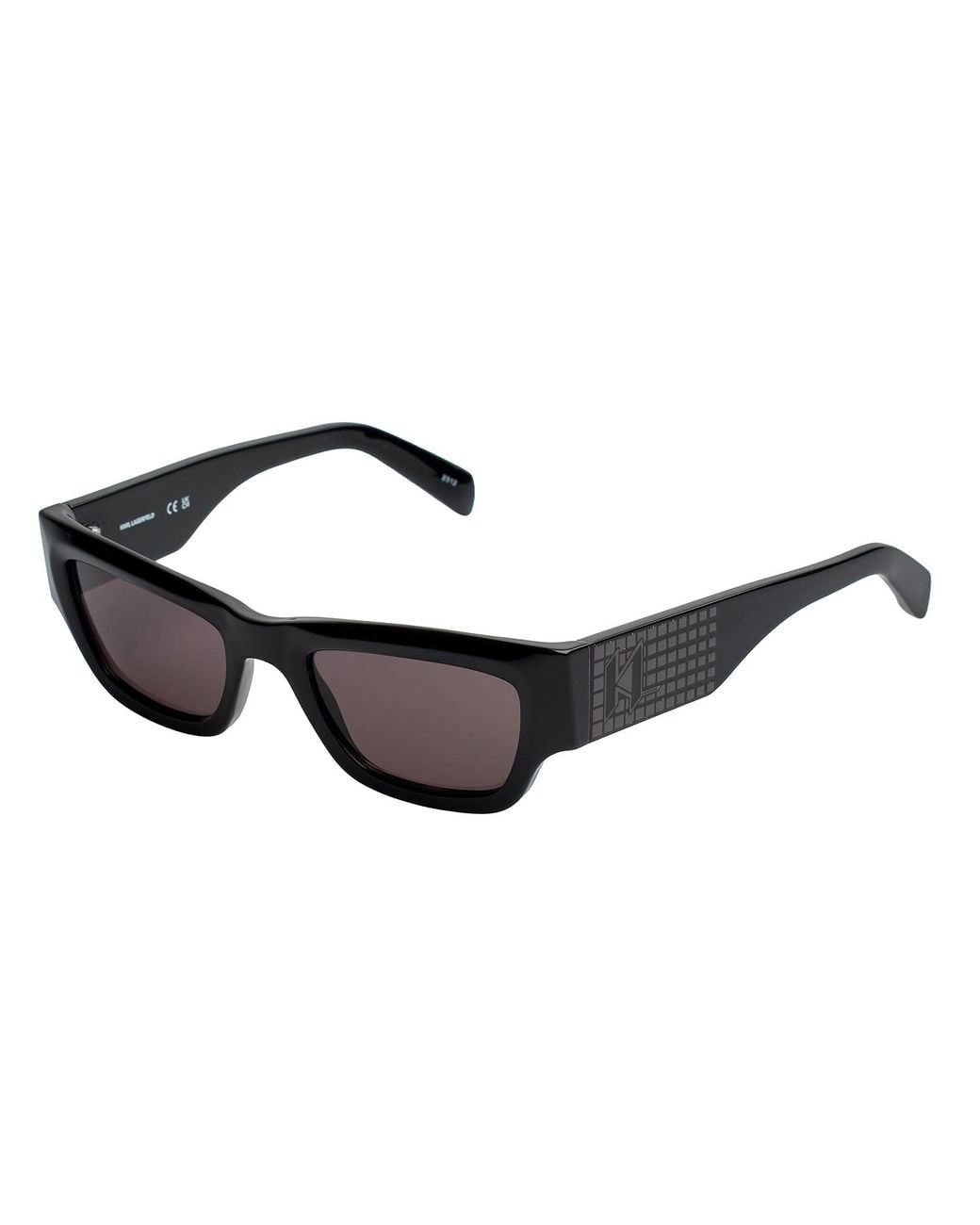 Karl Lagerfeld Black Rectangular Sunglasses Kl6141S