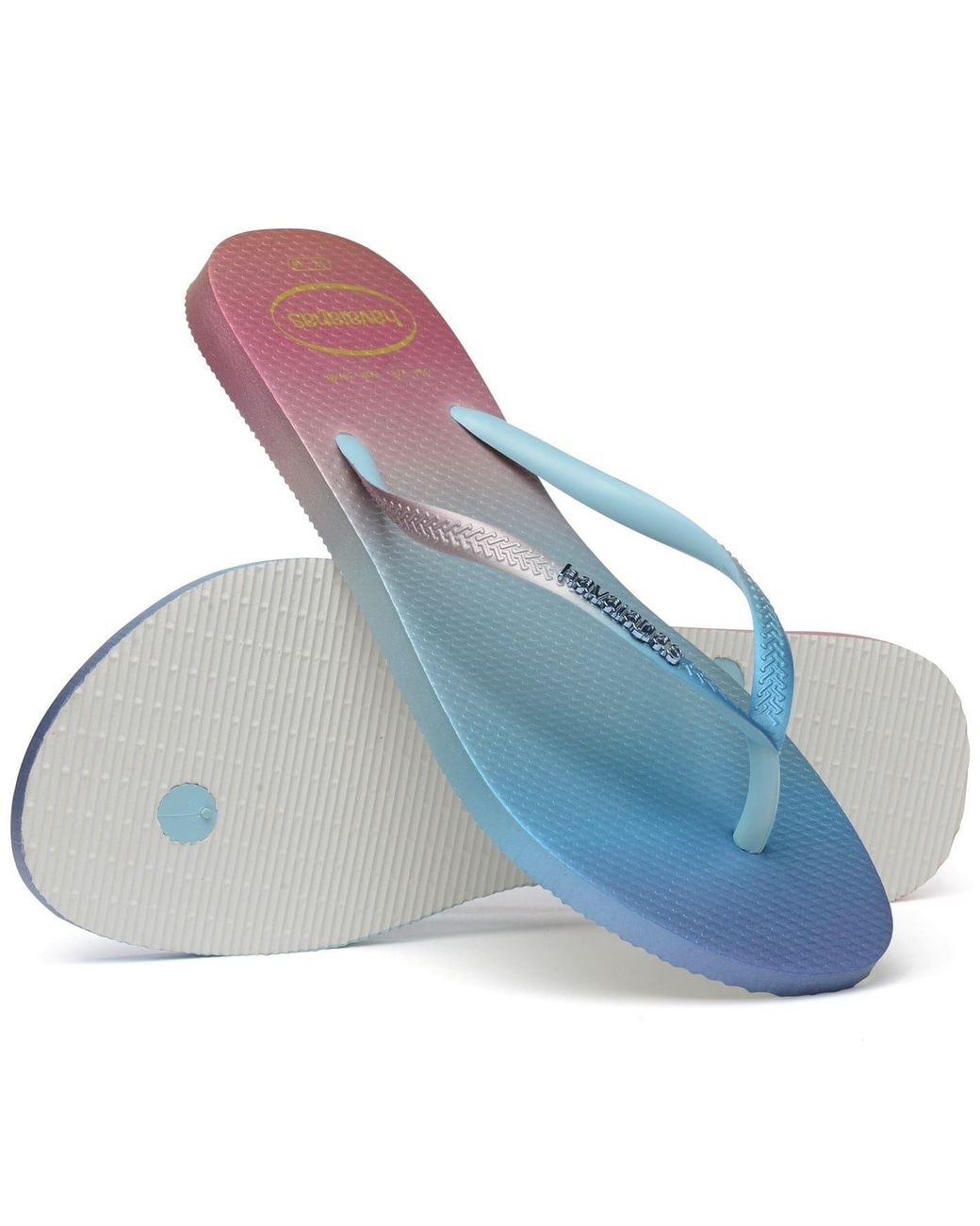 Havaianas Blue Hav. Slim Gradient Sunset Ballet Ro Flip Flops