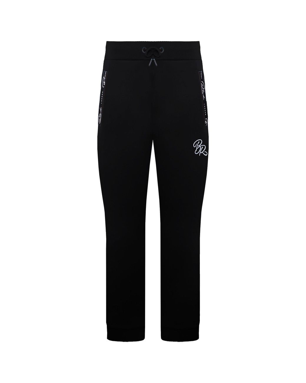 Born Rich Black Foletti Track Pants for men