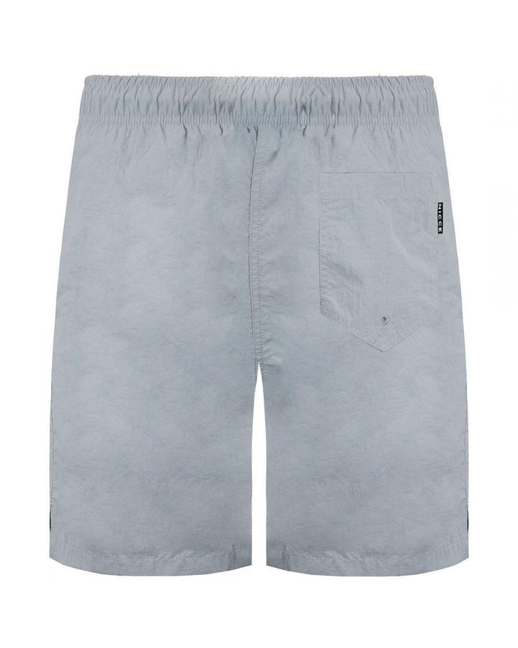 Nicce London Blue Core Swim Shorts for men