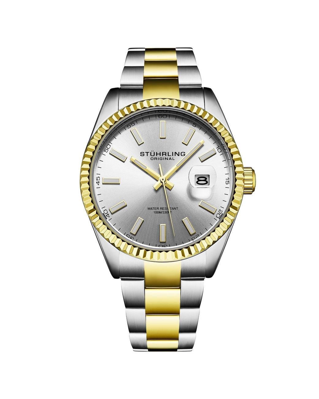 Stuhrling Metallic Vanguard 4069 Quartz 42Mm for men