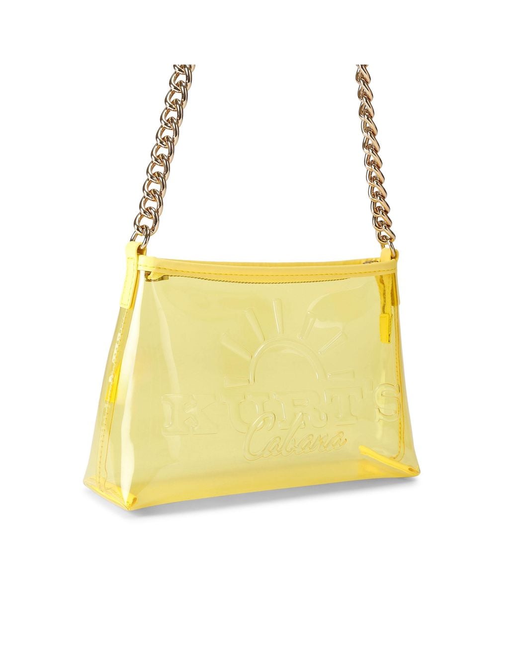 Kurt Geiger Yellow Kc Sm Shoulder Bag