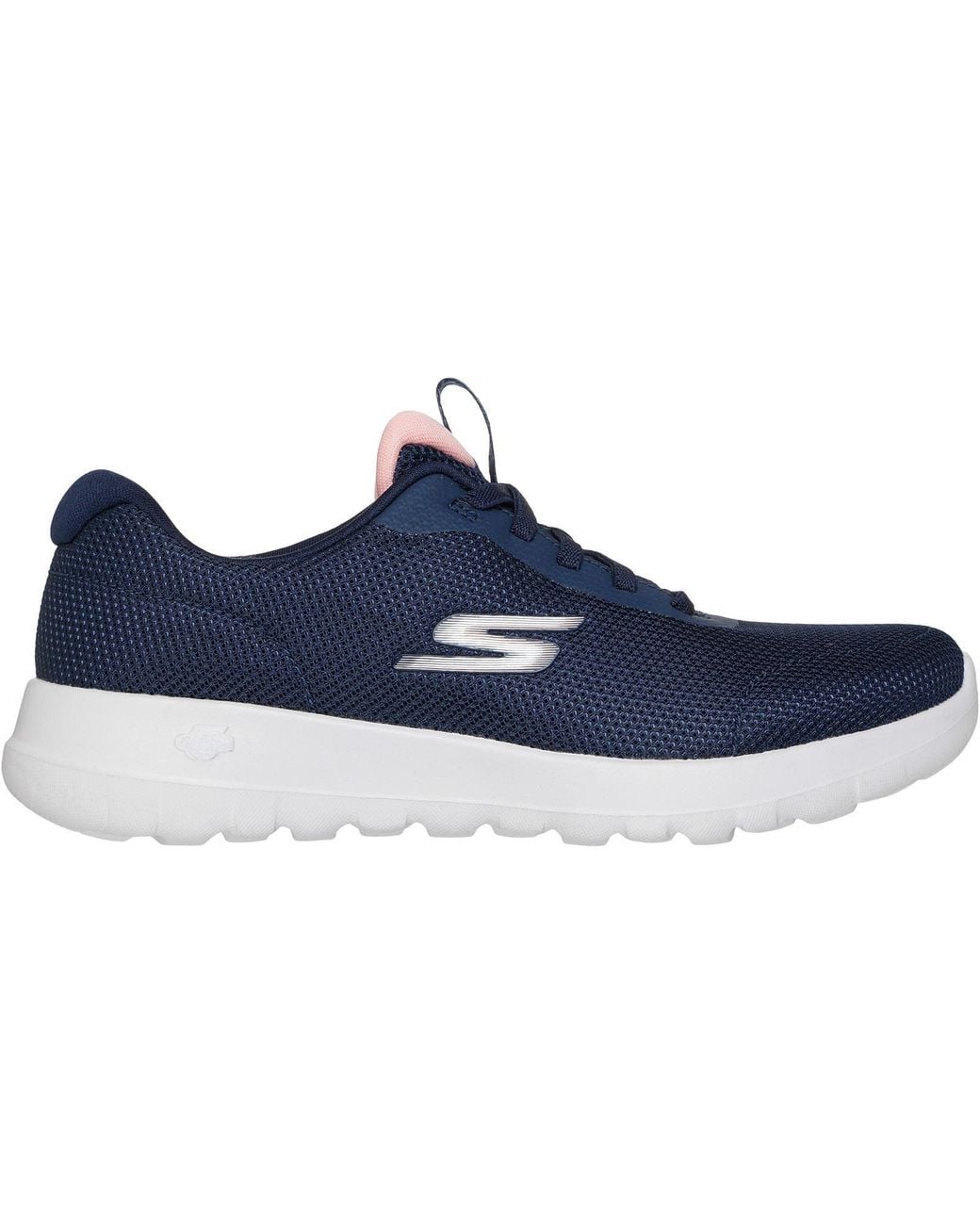 Skechers Blue Go Walk Joy Rina Textile Trainers