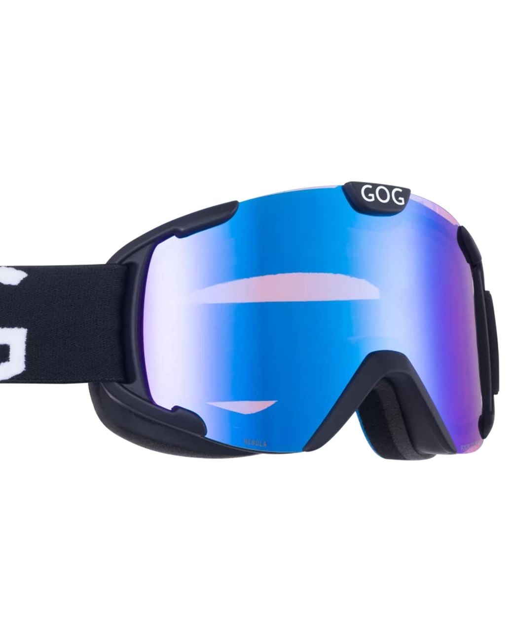 G.O.D Eyewear Blue Nebula Uv400 Ski Snowboard Goggles With Anti-Fog Mirror Double Lens