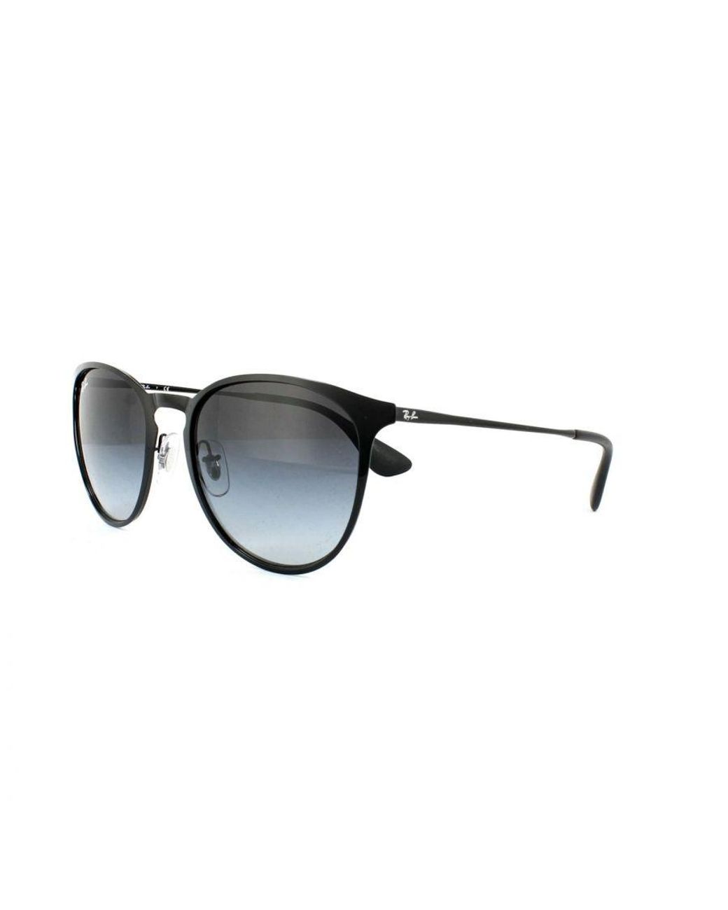 Ray-Ban Black Sunglasses Erika Metal 3539 002/8G Gradient