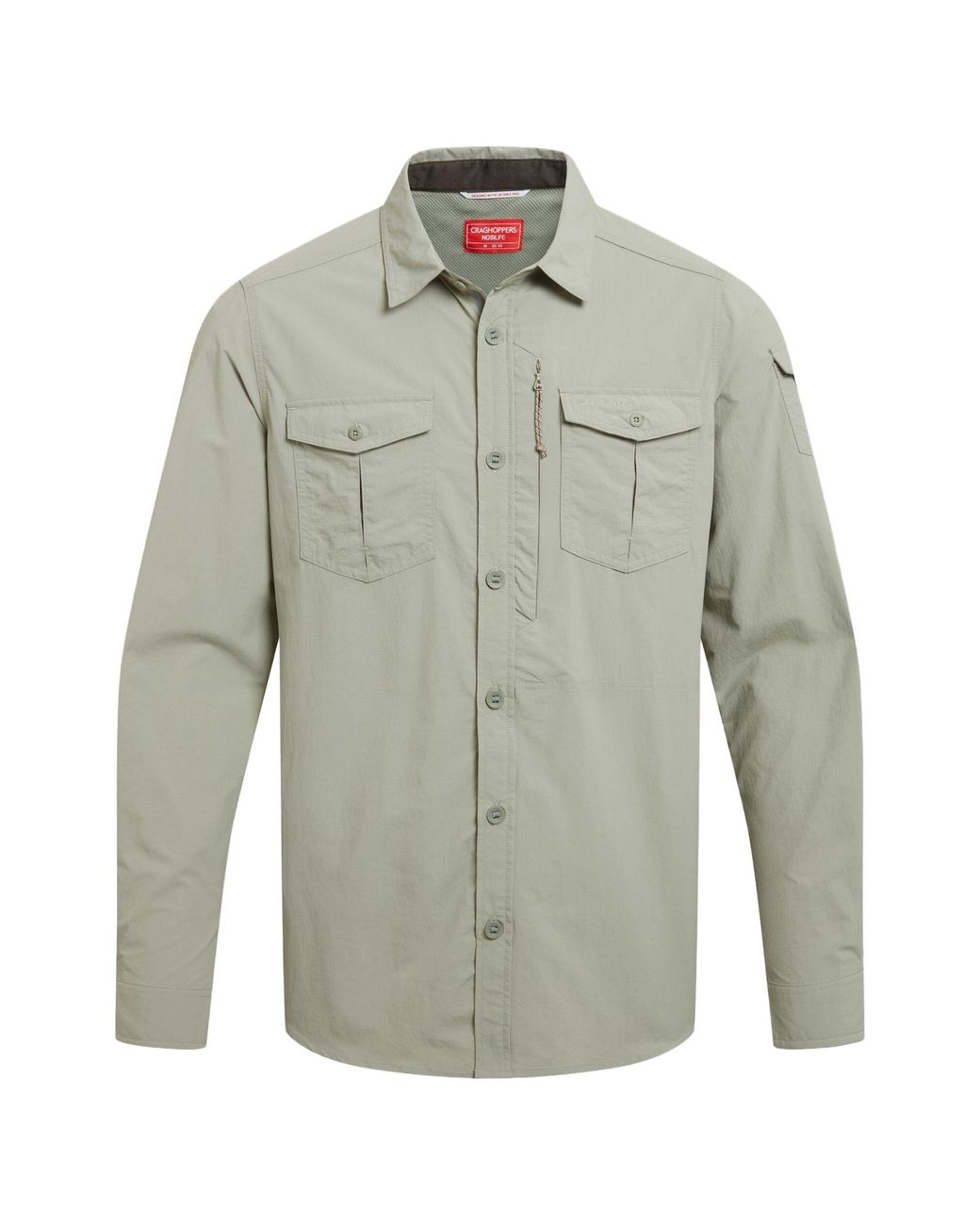 Craghoppers Green Adventure Iii Nosilife Long-Sleeved Shirt (Bayleaf) for men