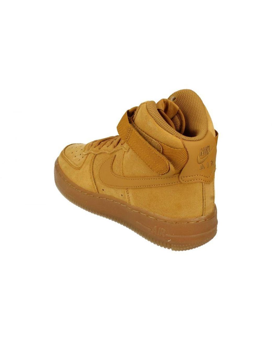 Nike Air Force 1 High Le Gs Trainers in Brown for Men Lyst UK