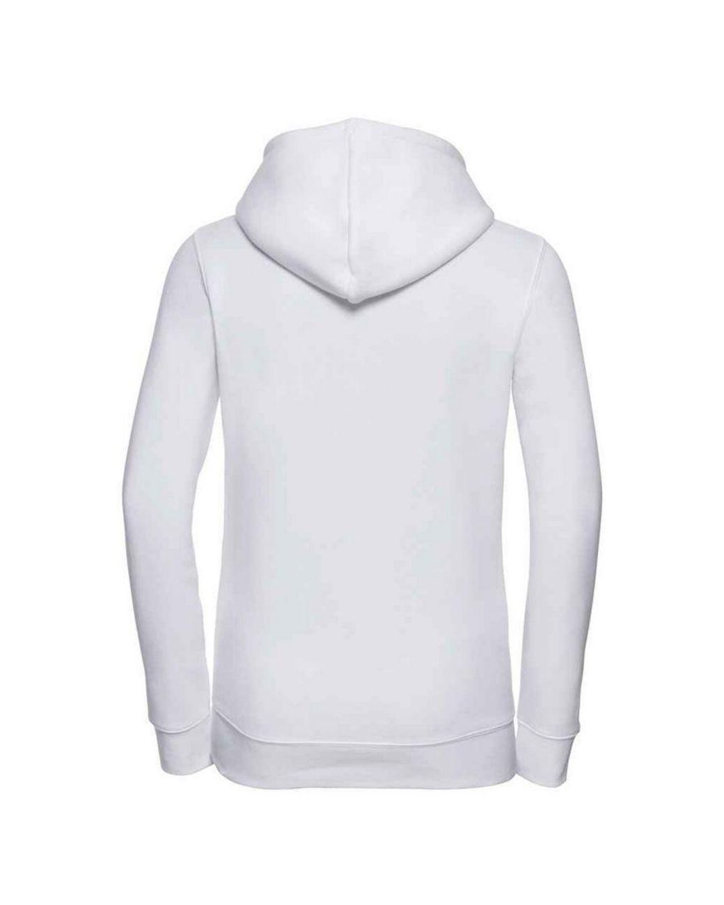 Russell White Ladies Authentic Hoodie