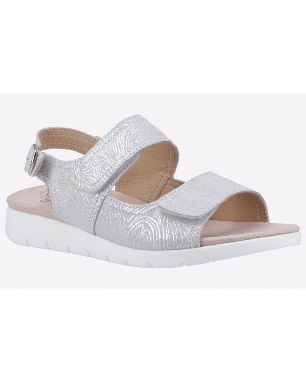 Fleet Foster White Begonia Memory Foam