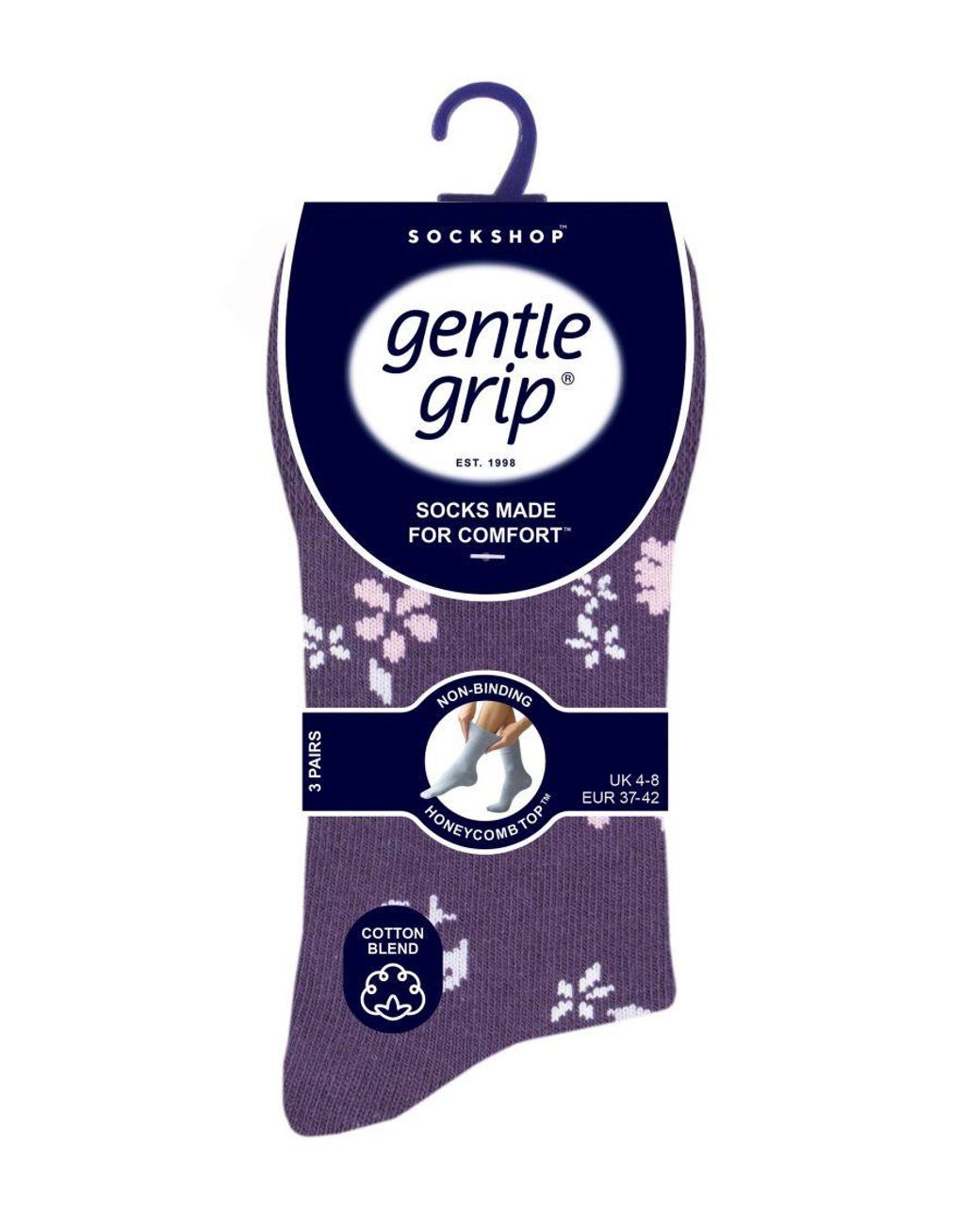 Gentle Grip Purple Gentle Grip Womens