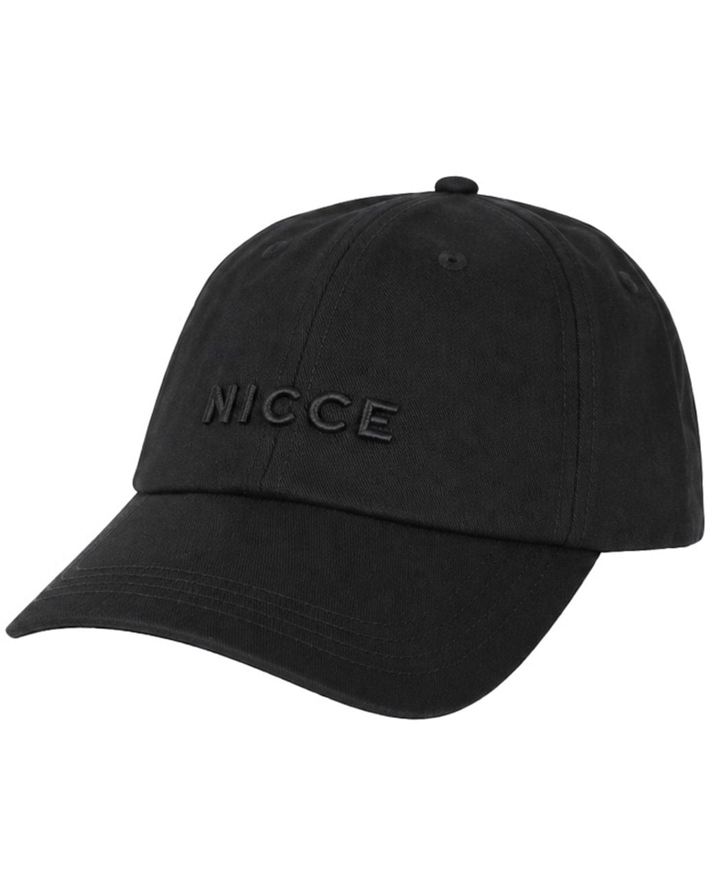 Nicce London Black Mini Mercury Cap for men